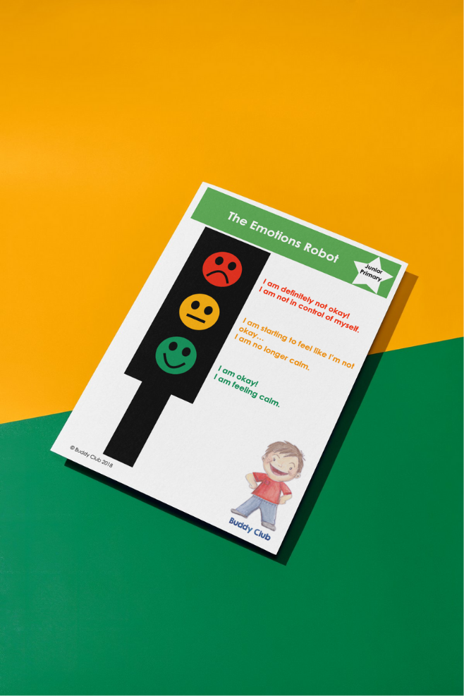 Faces & Feelings: JP: The Emotions Robot Poster (Additional)