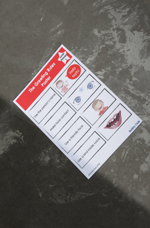 Meet & Greet: JP: 1. The Greeting Rules - Poster