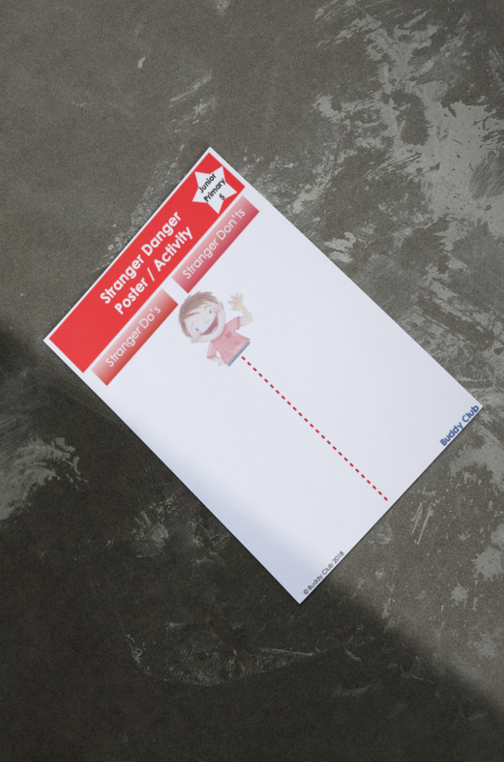 Meet & Greet: JP: 5. Stranger Danger - Poster/Activity