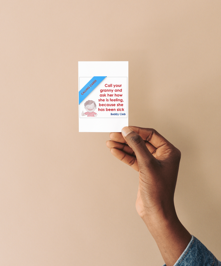 Meet & Greet: SP: 6. Calling Cards - Activity