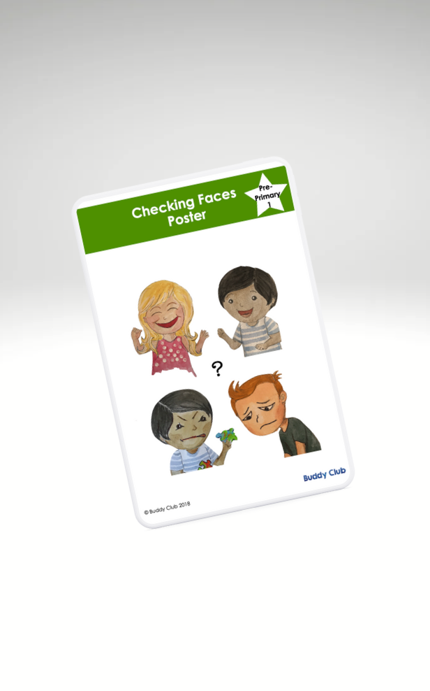 Faces & Feelings: PP: 1. Checking Faces - Poster