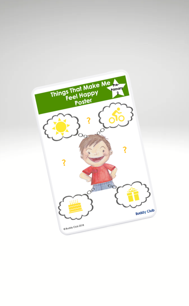 Faces & Feelings: PP: 2. Things That Make Me Feel Happy - Poster