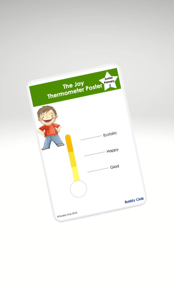 Faces & Feelings: JP: 2. The Joy Thermometer - Poster