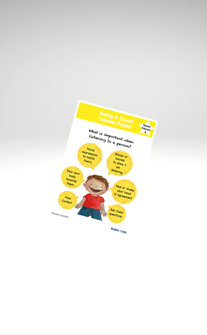 Chit & Chat: SP: 2. Being A Good Listener - Poster