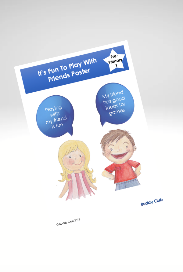 Play & Pretend: PP: 1. It's Fun To Play With Friends - Poster