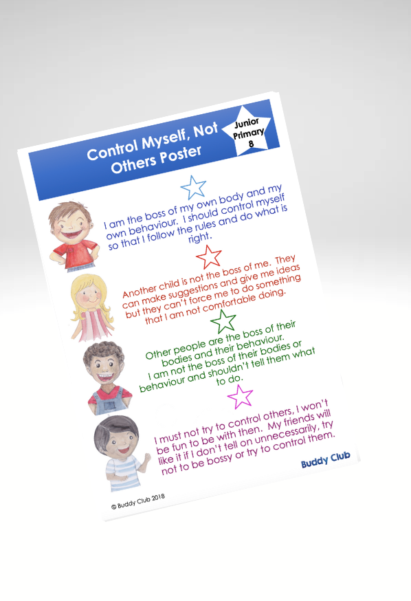 Play & Pretend: JP: 8. Control Myself, Not Others - Poster