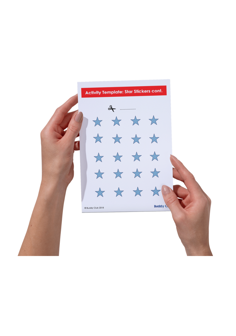 Meet & Greet: PP: 1. Star Stickers - Activity