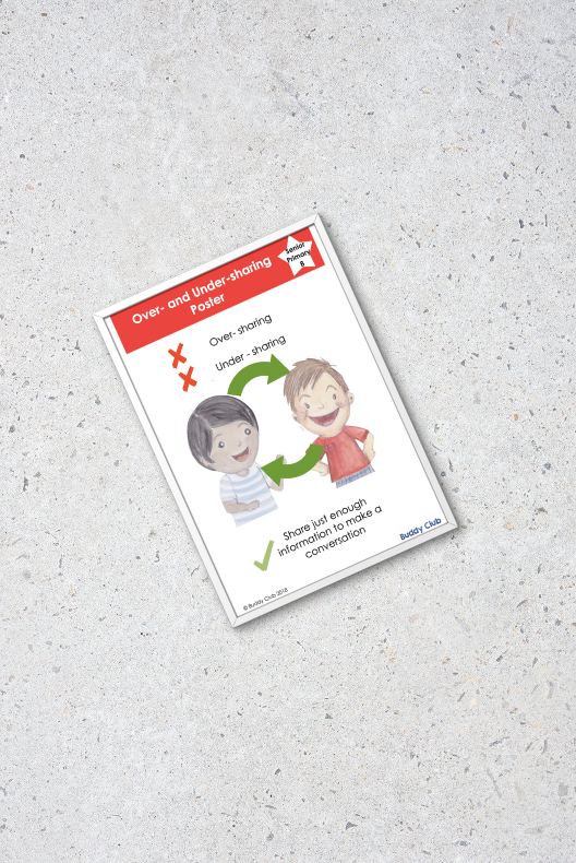 Meet & Greet: SP: 8. Over - and Under - sharing - Poster