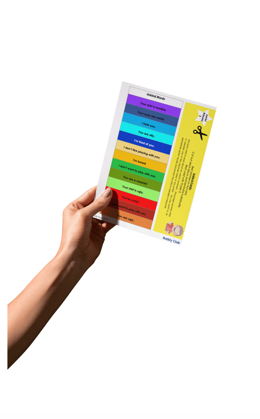 Chit & Chat: JP: 3. Responding To Unkind Comments - Activity