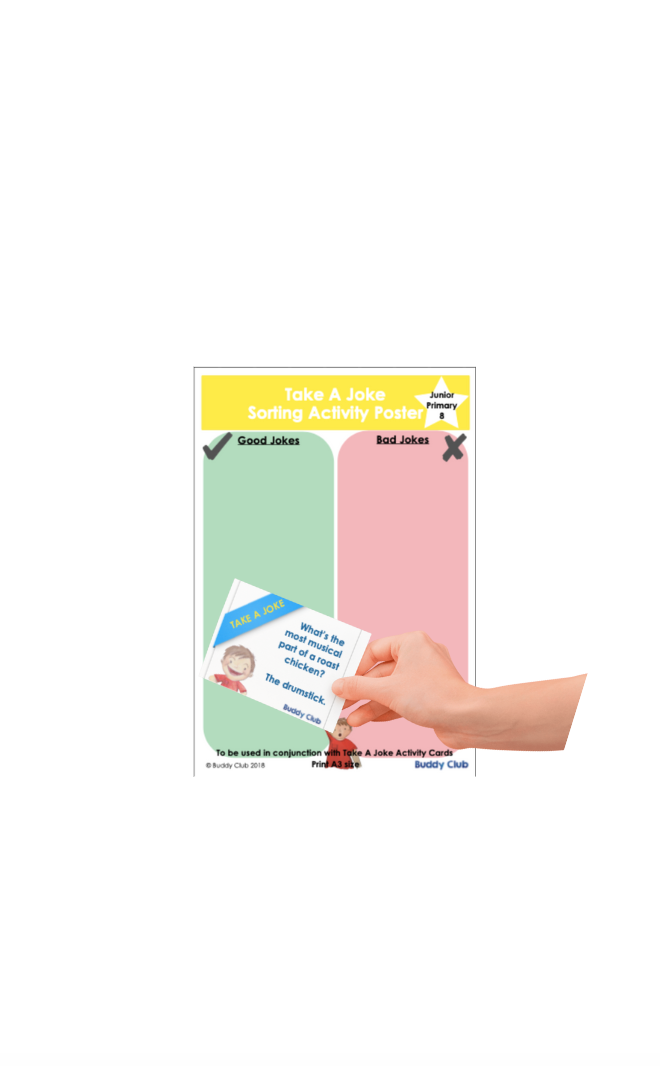 Chit & Chat: JP: 8. Take A Joke - Poster / Activity