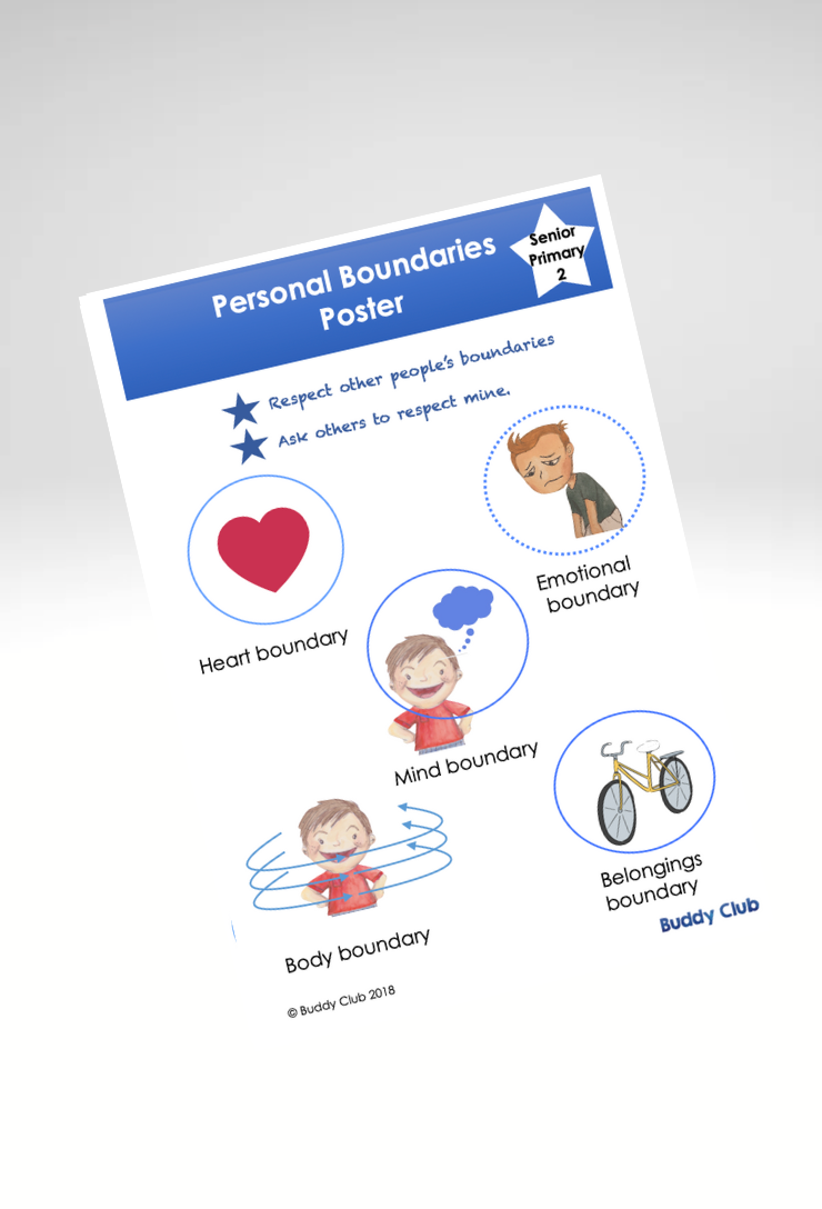 Play & Pretend: SP: 2. Personal Boundaries - Poster