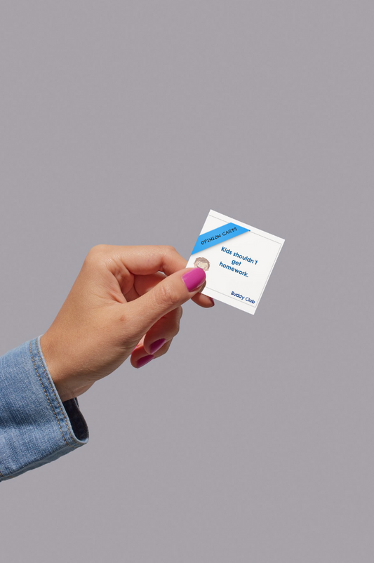 Play & Pretend: SP: 2. Opinion Cards - Activity