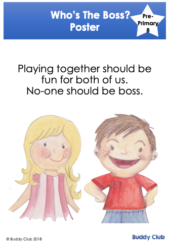 Play & Pretend: PP: 8. Who's The Boss? - Poster
